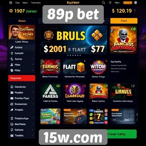 Análise da interface do usuário do 89p bet